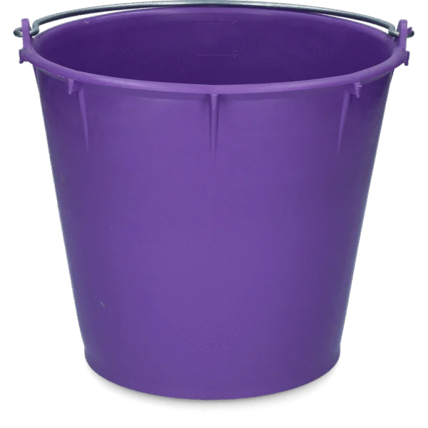 Eimer mit verzinktem Henkel 7 l Lila – Vplast