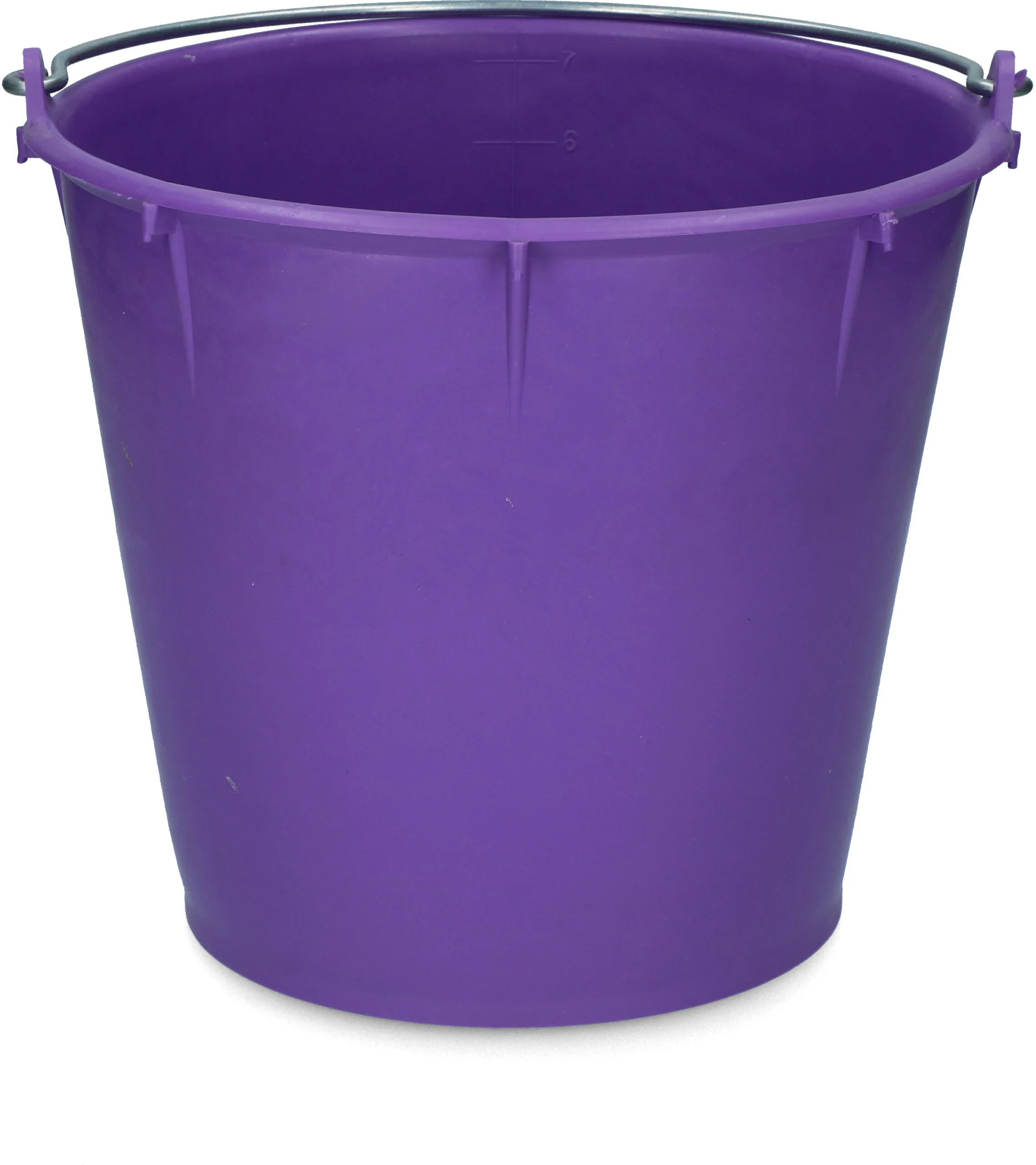 Eimer mit verzinktem Henkel 7 l Lila – Vplast – Bild 2