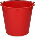 Eimer mit verzinktem Henkel 7 l Rot – Vplast