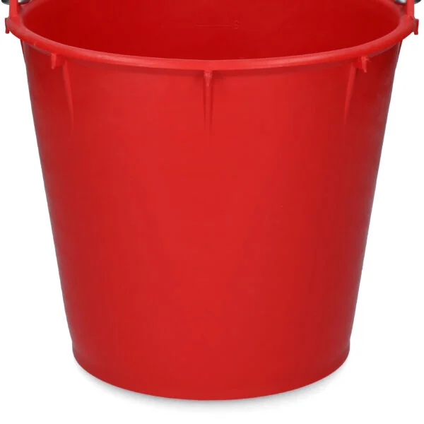 Eimer mit verzinktem Henkel 7 l Rot – Vplast