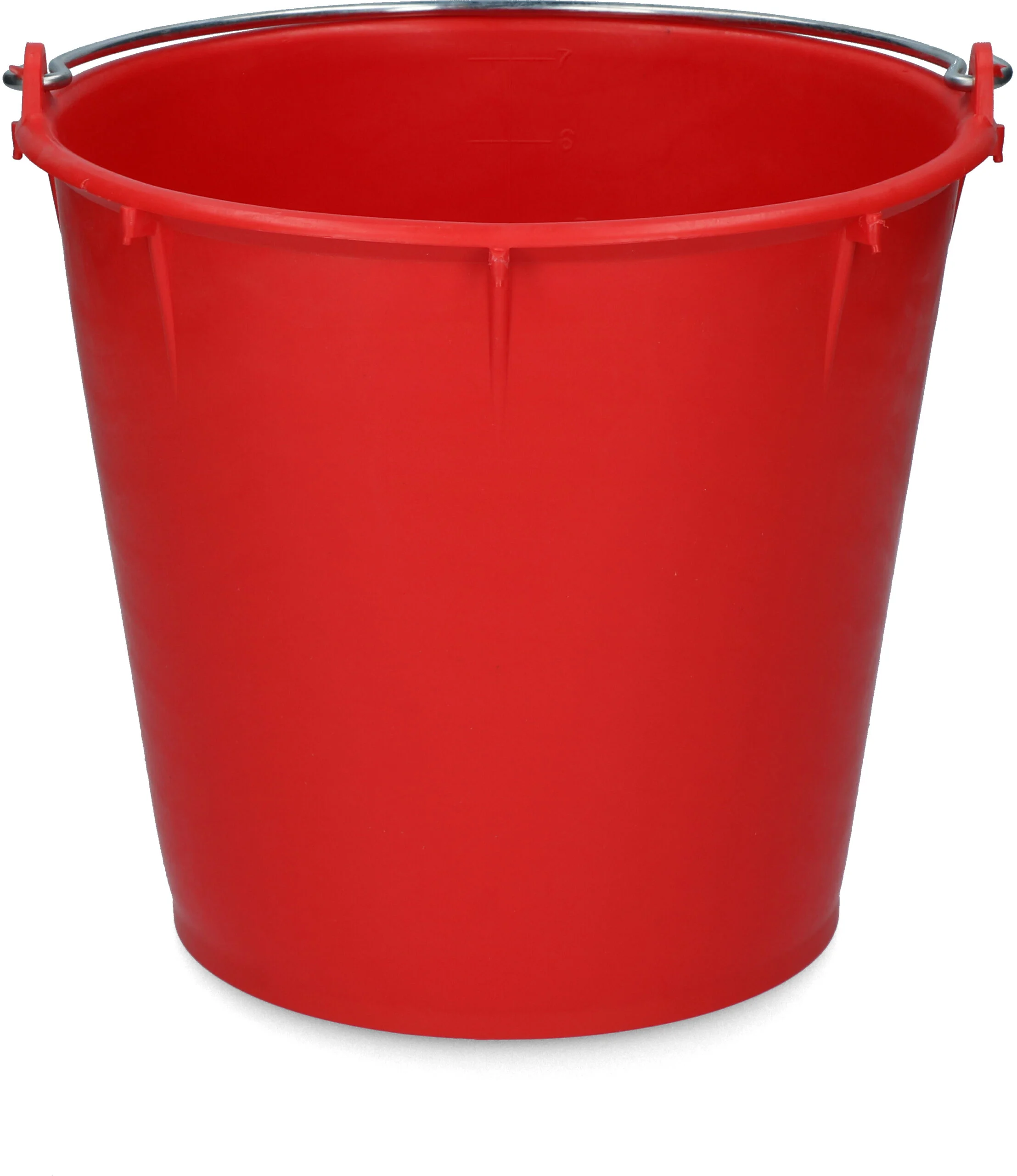 Eimer mit verzinktem Henkel 7 l Rot – Vplast – Bild 1