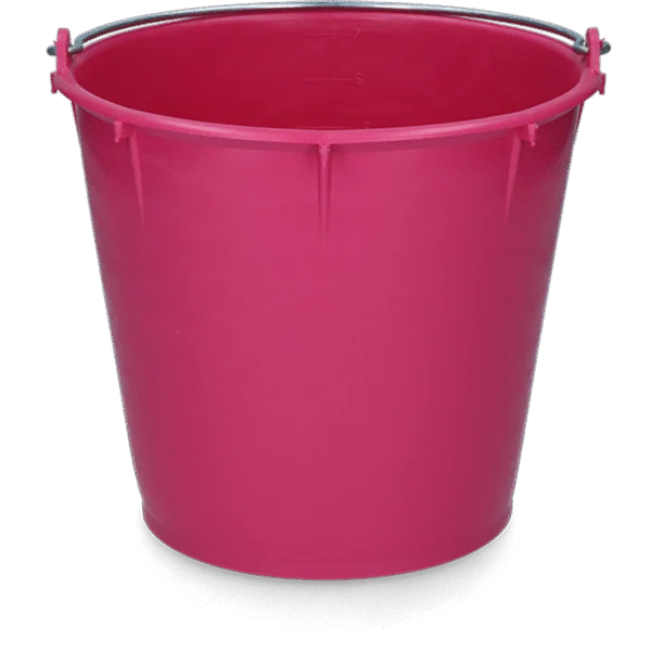 Eimer mit verzinktem Henkel 7 l Rosa – Vplast
