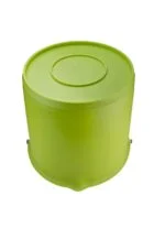 Eimer mit Ausgießer 15 l Grün – Vplast – Bild 3