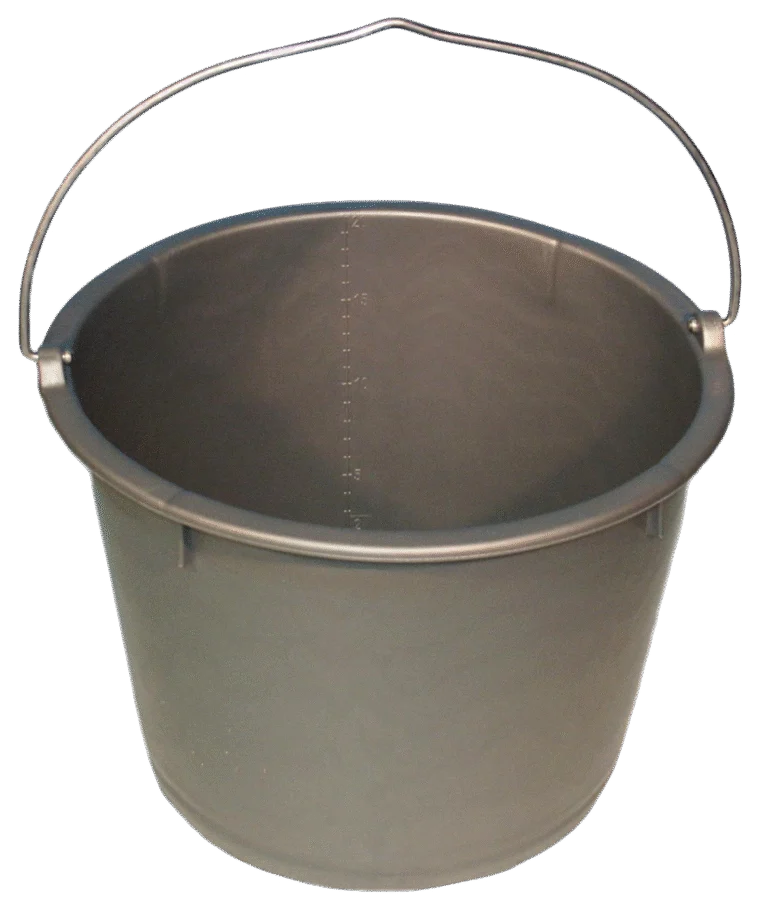 Eimer mit Messskala 20 l Grau – Vplast