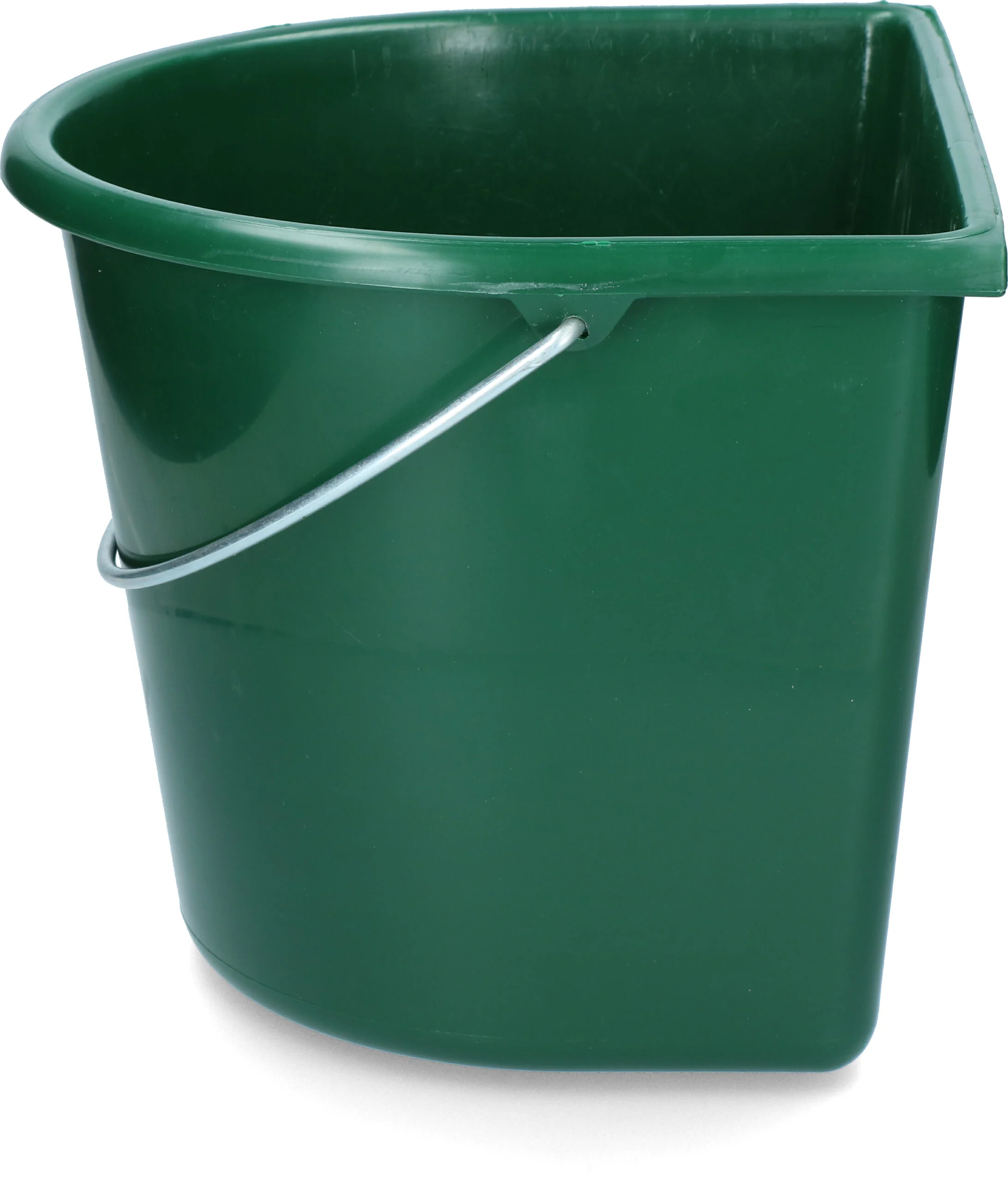 Eimer mit flacher Seite 15 l Grün – Vplast – Bild 3