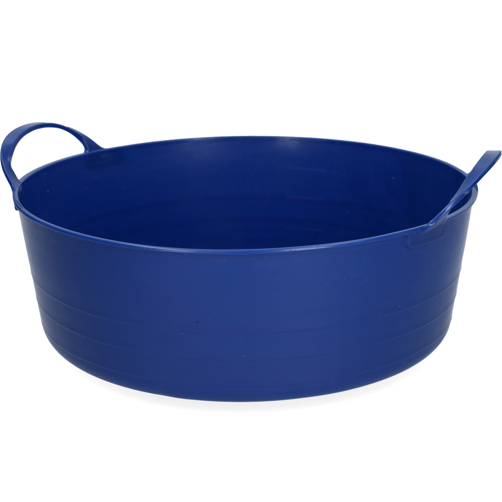 Flexibele Emmer met Twee Handgrepen, 6 l, Blauw – Vplast V-Trug Flexi Flexibler Eimer mit zwei Griffen, 6 l, Blau – Vplast V-Trug Flexi