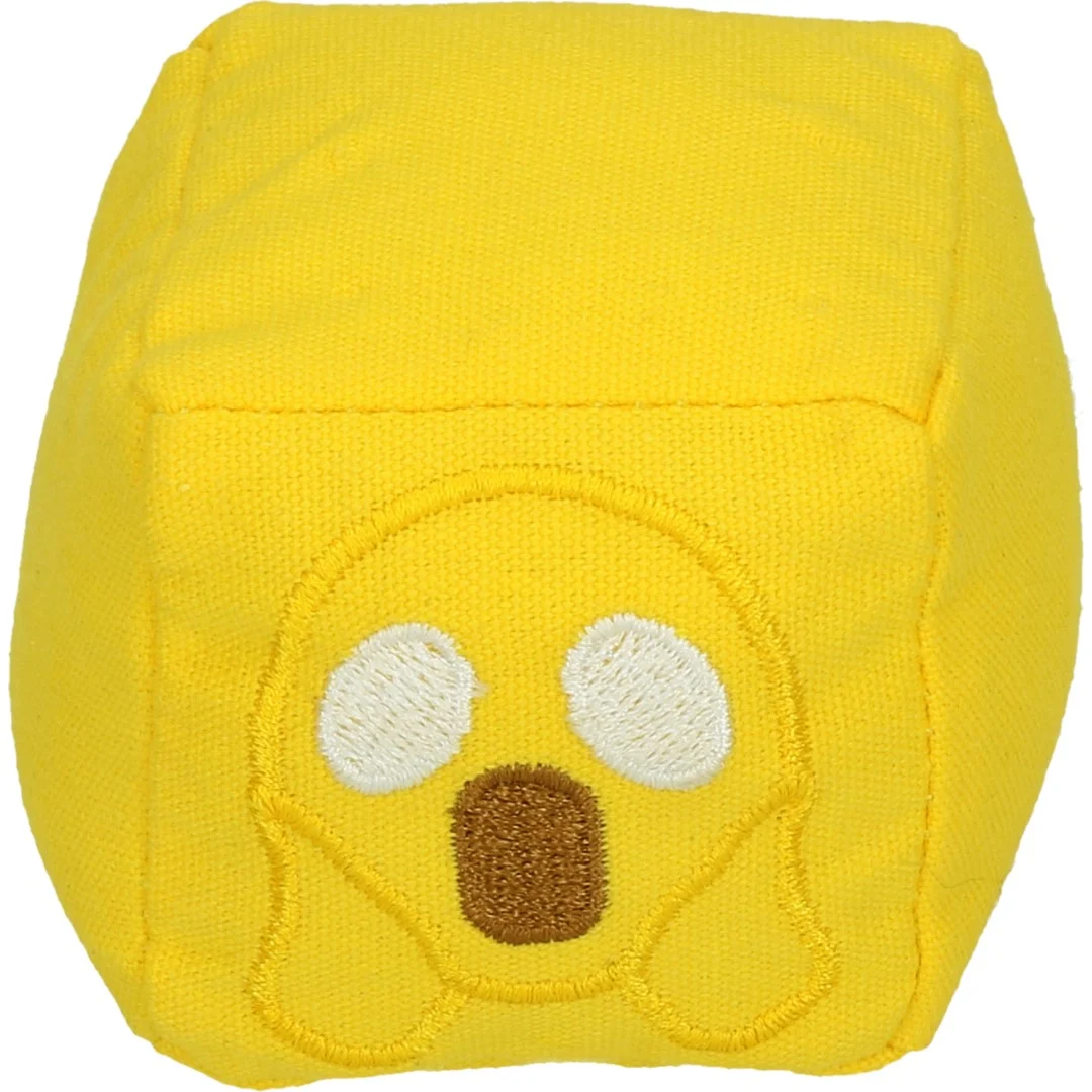 Spielwürfel für Katzen mit MADNIP, Ø 7 cm – Catmoji Cube Spooky – Bild 4