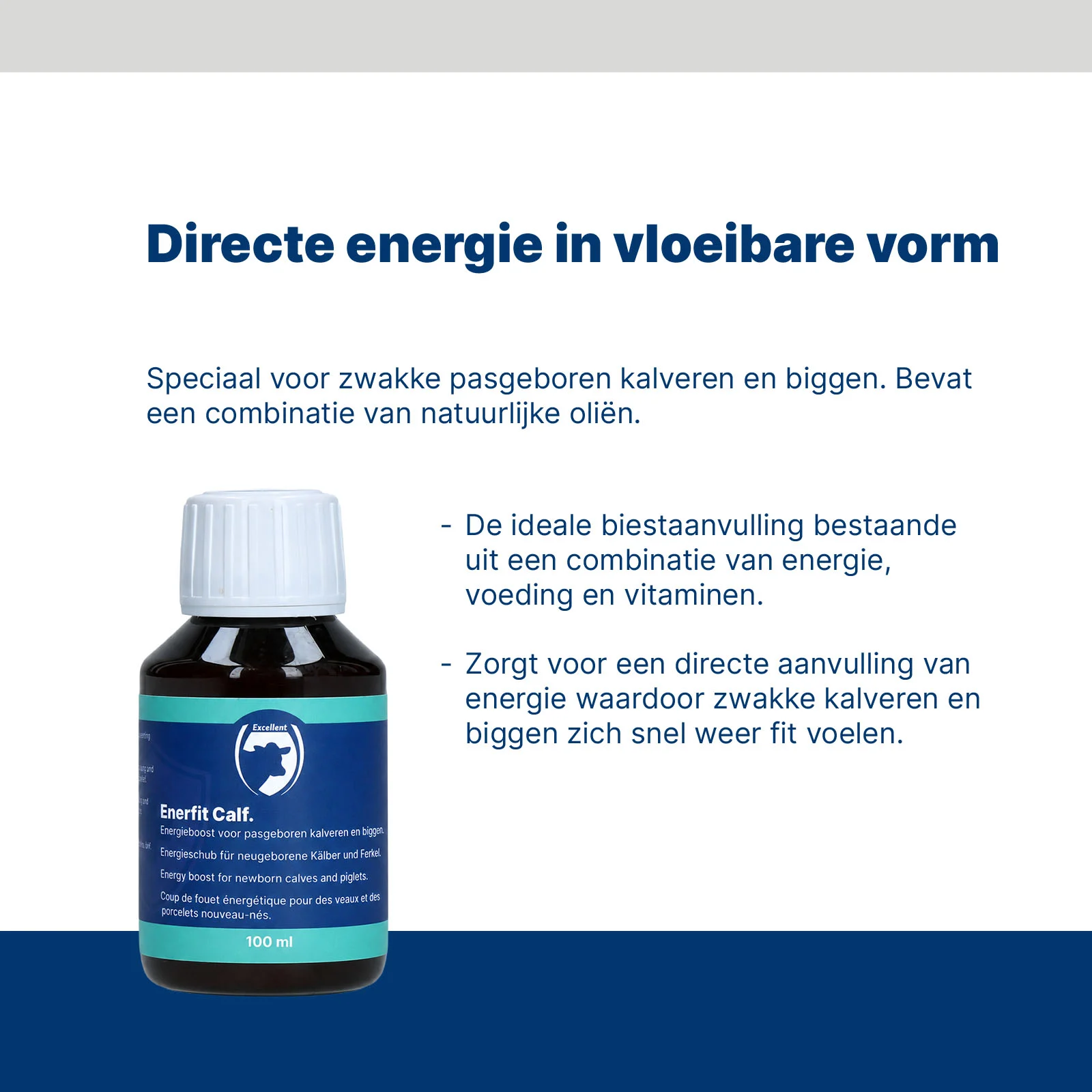 Energieergänzung für neugeborene Kälber und Ferkel 100 ml – Excellent Enerfit – Bild 2