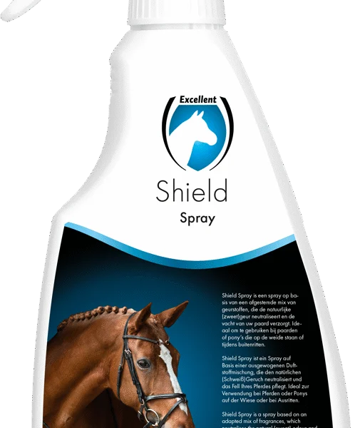 Geruchsneutralisierendes Spray für Pferde mit Duftstoffen, 500 ml – Excellent Horse Shield Spray