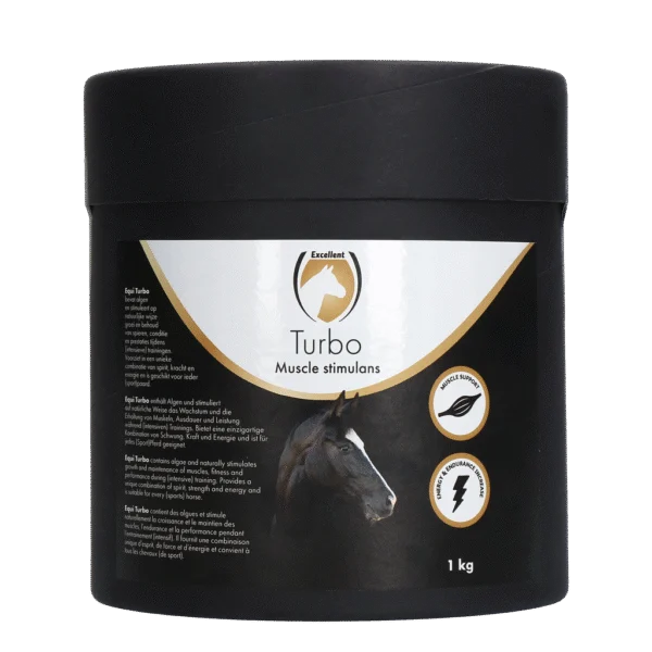 Muskelergänzungsfutter für Pferde mit Algen, 1 kg – Excellent Horse Turbo