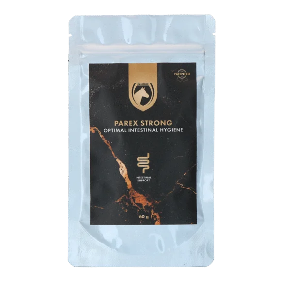 Kräutersupplement für Pferde, Sachet mit 60 g – Excellent Horse Parex Strong