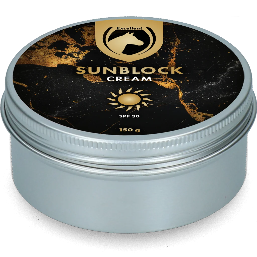 Sonnencreme für Pferde und Ponys, 150 g – Excellent Horse Sunblock Cream SPF 30 – Bild 2