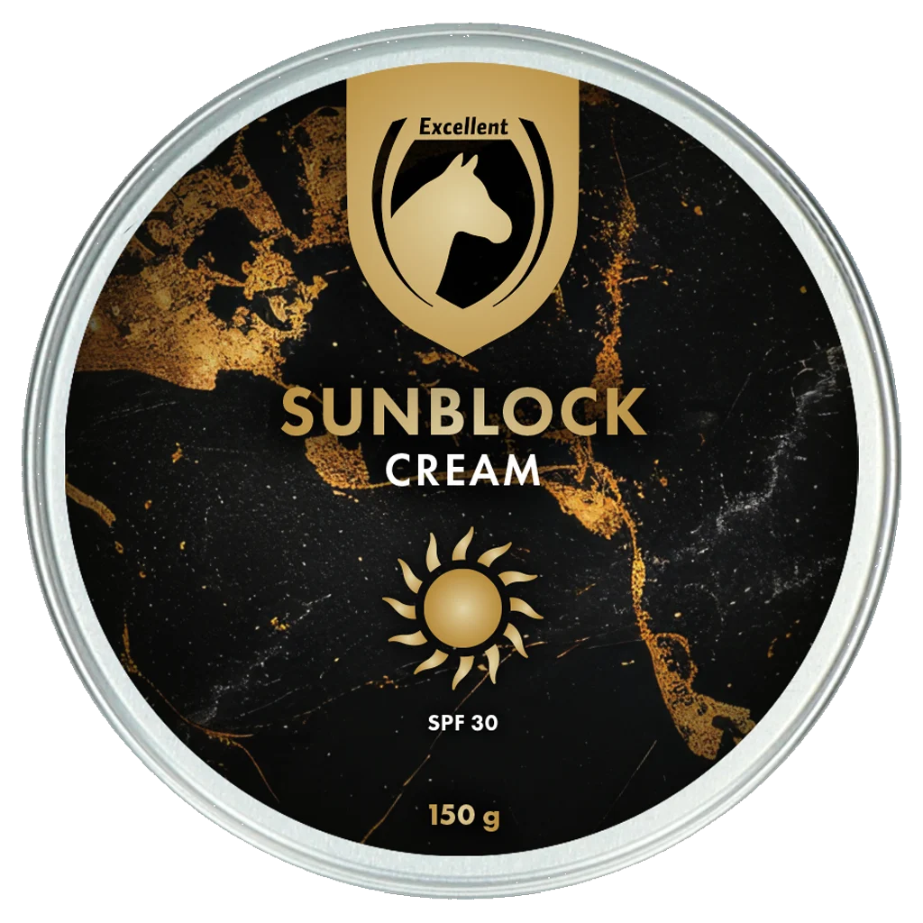 Sonnencreme für Pferde und Ponys, 150 g – Excellent Horse Sunblock Cream SPF 30 – Bild 4