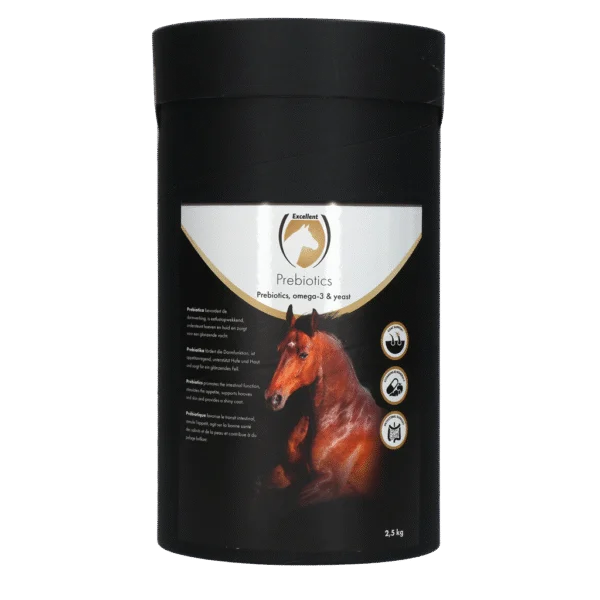 Präbiotika für Pferde mit Omega 3 und Hefe, 2,5 kg – Excellent Horse Prebiotics