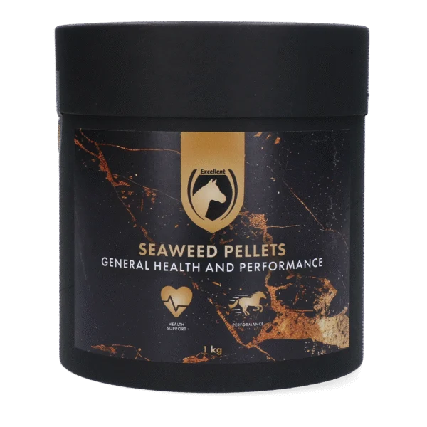 Algenpellets mit Mineralstoffen für Pferde, 1 kg – Excellent Horse Seaweed Pellets