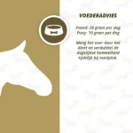 Zahnpflege Ergänzungsfuttermittel für Pferde mit getrocknetem Gemüse und Kräutern, 1 kg – Excellent Horse Dental Care – Bild 4