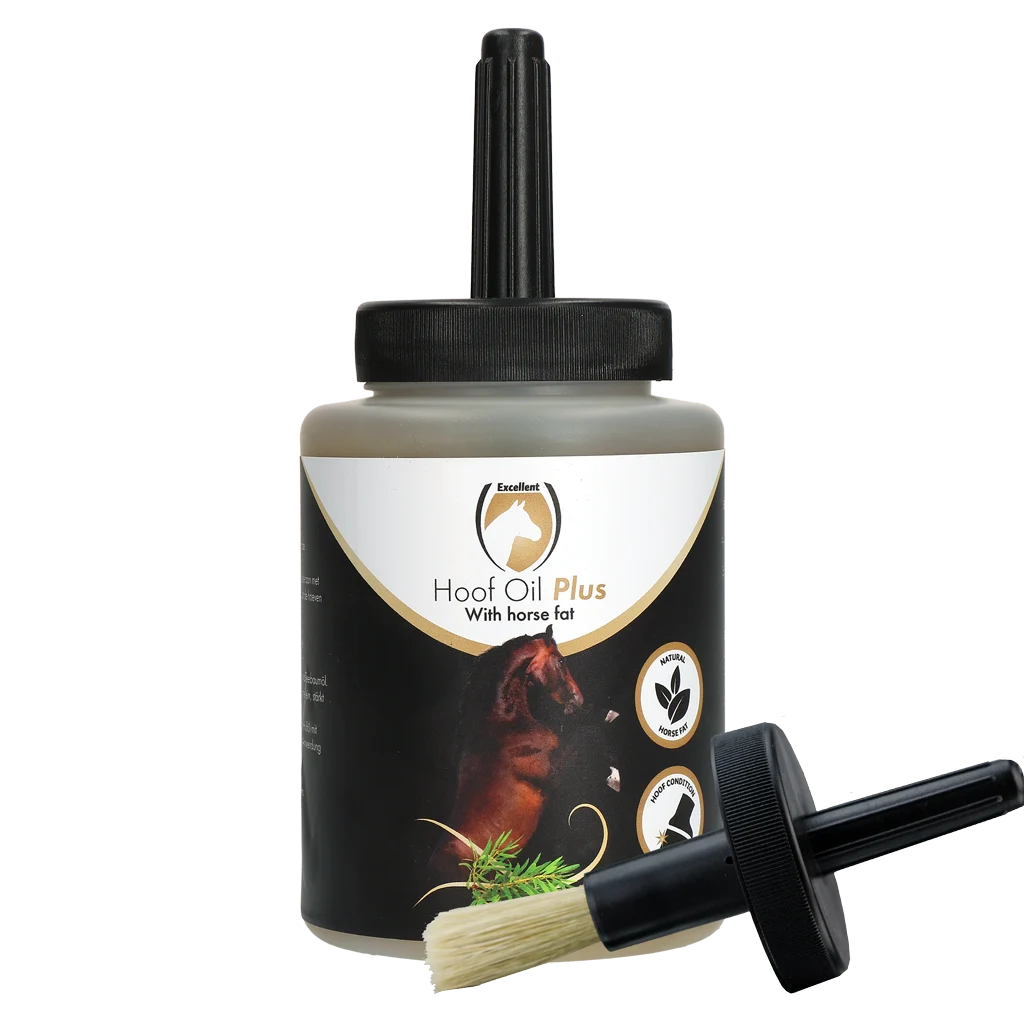 Huföl mit Pferdefett, 500 ml – Excellent Horse Hoof Oil Plus – Bild 1