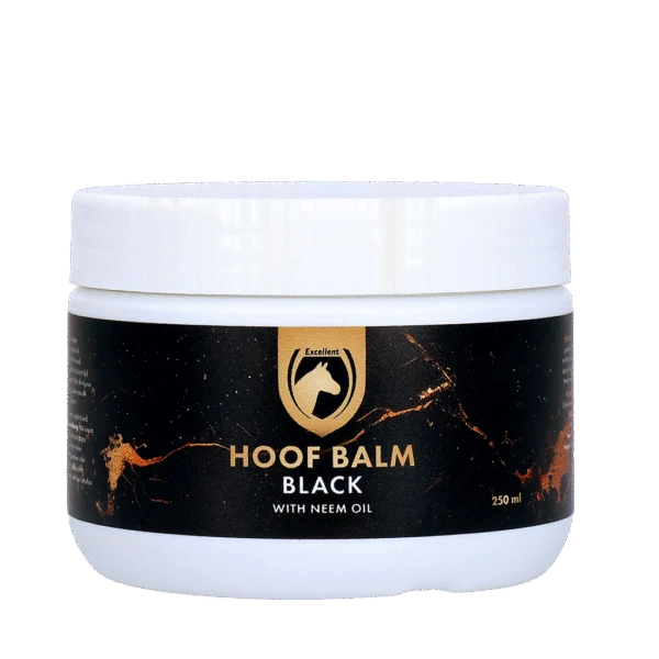 Hufbalsam mit Neemöl, Schwarz – Excellent Horse Hoof Balm met Neem Oil Black