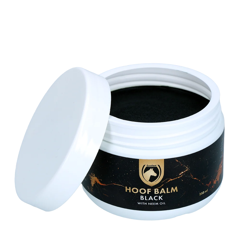 Hufbalsam mit Neemöl, Schwarz – Excellent Horse Hoof Balm met Neem Oil Black – Bild 2