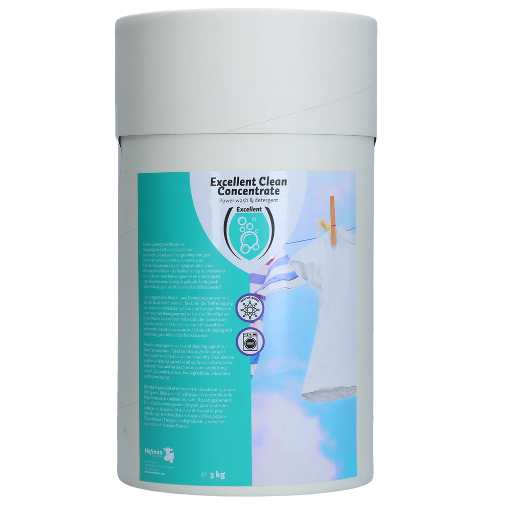 EXCE0002.png Waschpulver für Weißes und Buntes 3 kg – Excellent Schoon Konzentriertes Vollwaschmittel – Bild 1