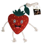 Pferdespielzeug in Erdbeerform mit Knistergeräusch, 29 x 24 x 7 cm – Excellent Horse Foodie Friends Strawberry