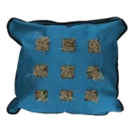 Heusack für Pferde, quadratisch, blau, 62 x 55 cm – Excellent Horse Hay Pillow Slow Feeder