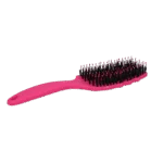 Mähnenbürste zum Entwirren mit Schweineborsten, Rosa – Excellent Horse Wave Brush – Bild 3