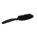 Mähnenbürste zum Entwirren mit Schweineborsten, Schwarz – Excellent Horse Wave Brush – Bild 3