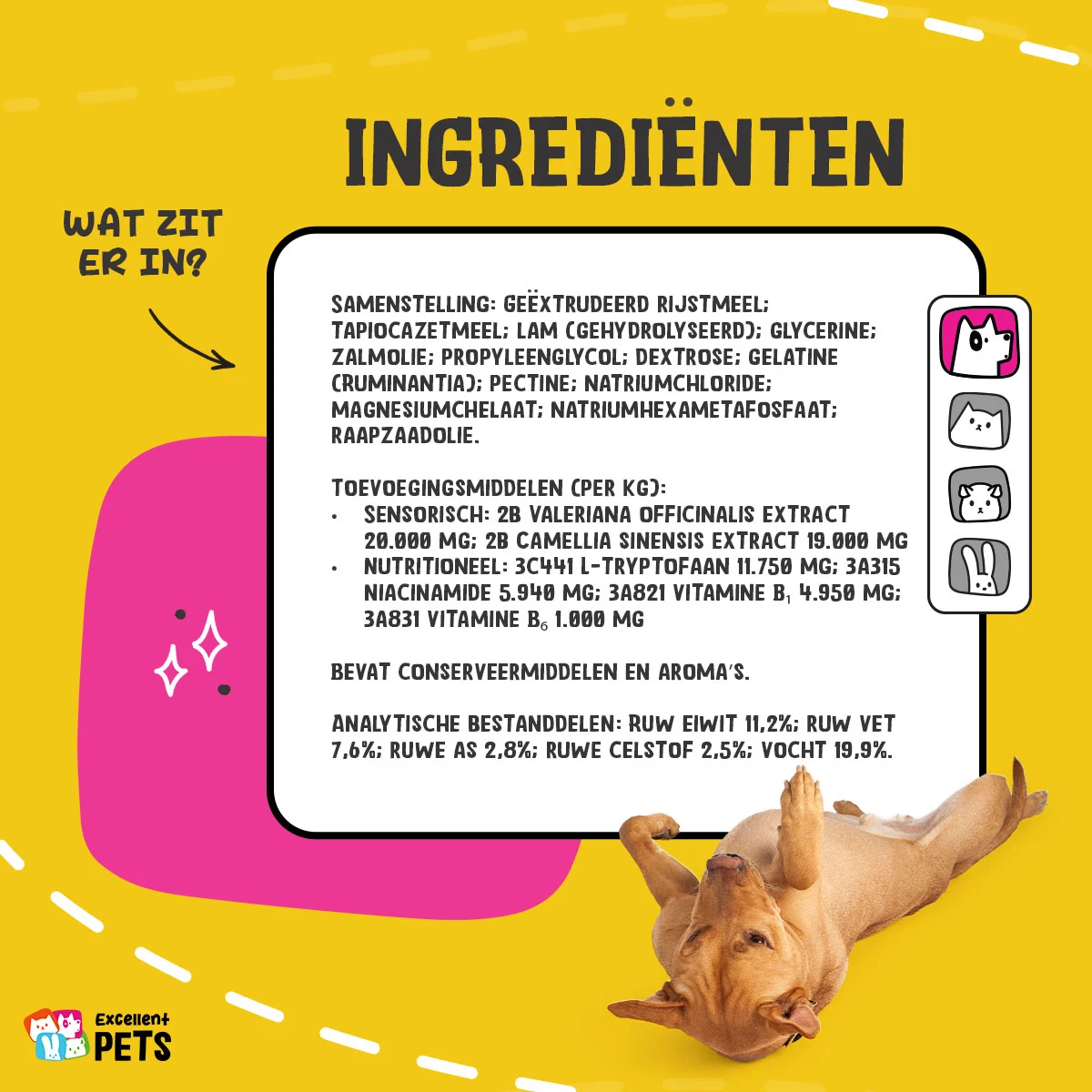 Weiche Kauhappen für Hunde bei Aufregung, 60 Stück – Excellent Pets No Stress Soft Chews – Bild 6