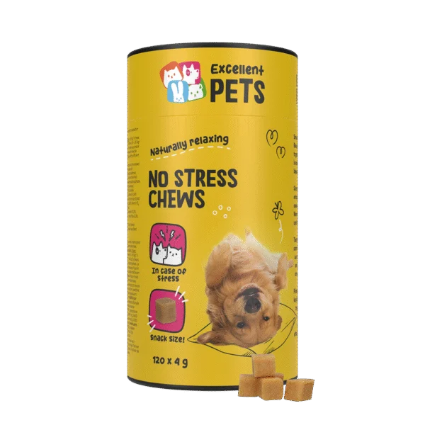 Weiche Kauhappen für Hunde bei Aufregung, 120 Stück – Excellent Pets No Stress Soft Chews