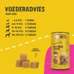 Weiche Kauhappen für Hunde bei Aufregung, 120 Stück – Excellent Pets No Stress Soft Chews – Bild 4