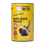 Ergänzungspulver für Hunde und Katzen mit Präbiotika und Probiotika – Excellent Pets Gland Guard Pulver