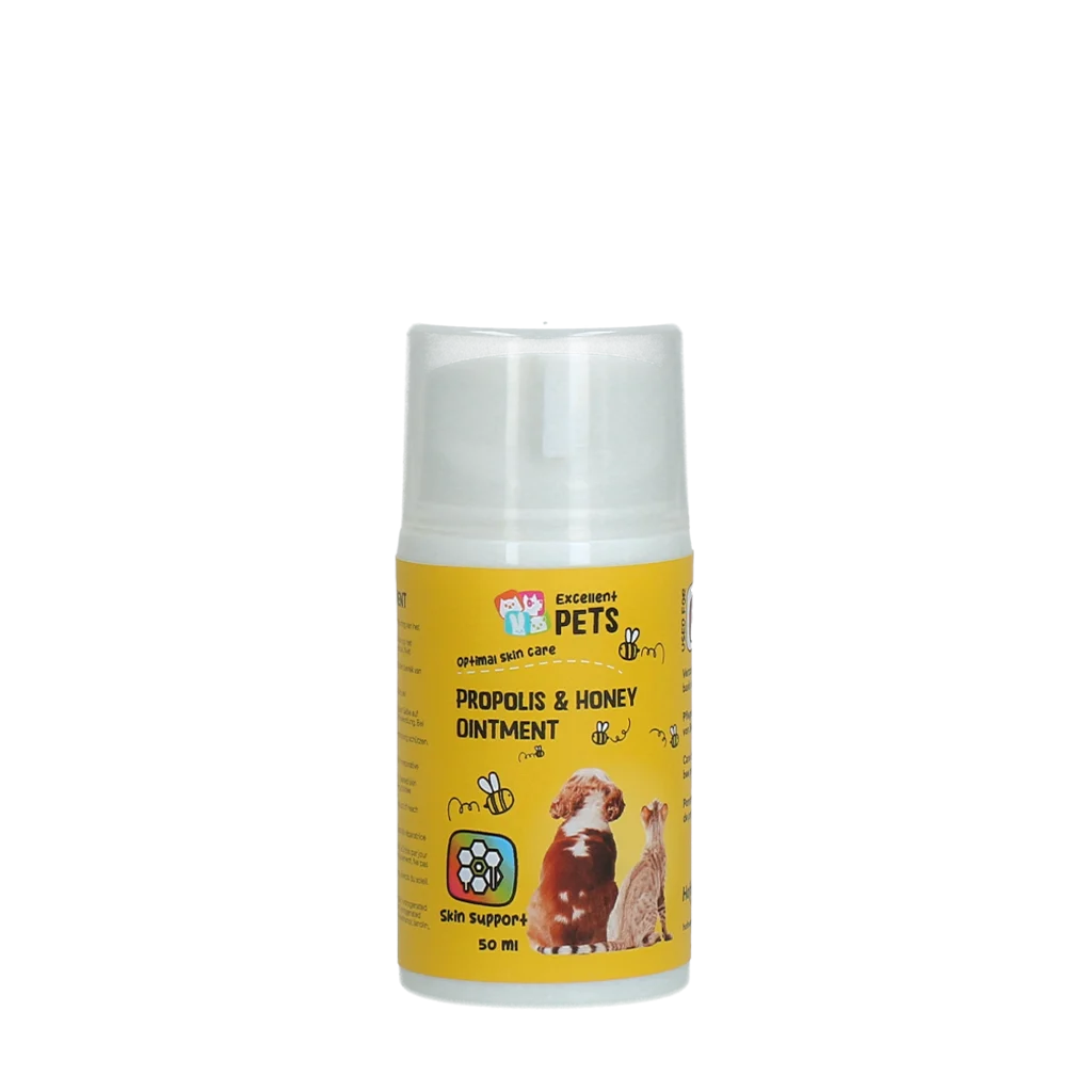 EXCE5075.png Hautsalbe mit Propolis und Honig, 50 ml – Excellent Pets Propolis & Honey Ointment – Bild 1