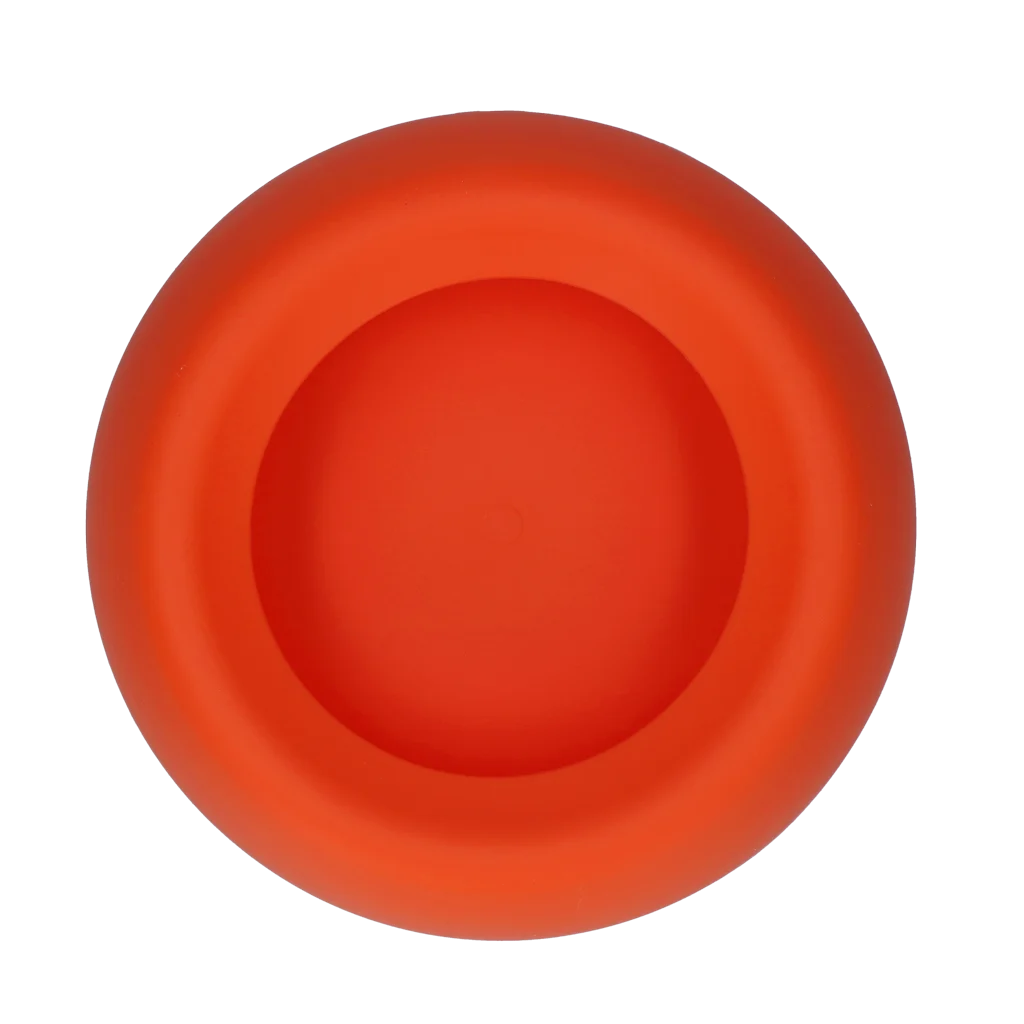 Futter und Wassernapf für Hunde aus Silikon mit Spritzschutzrand, 800 ml Orange – Excellent Pets No-Spill Bowl – Bild 2