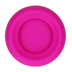 Futter und Wassernapf für Hunde aus Silikon mit Spritzschutzrand, 300 ml Rosa – Excellent Pets No-Spill Bowl – Bild 2