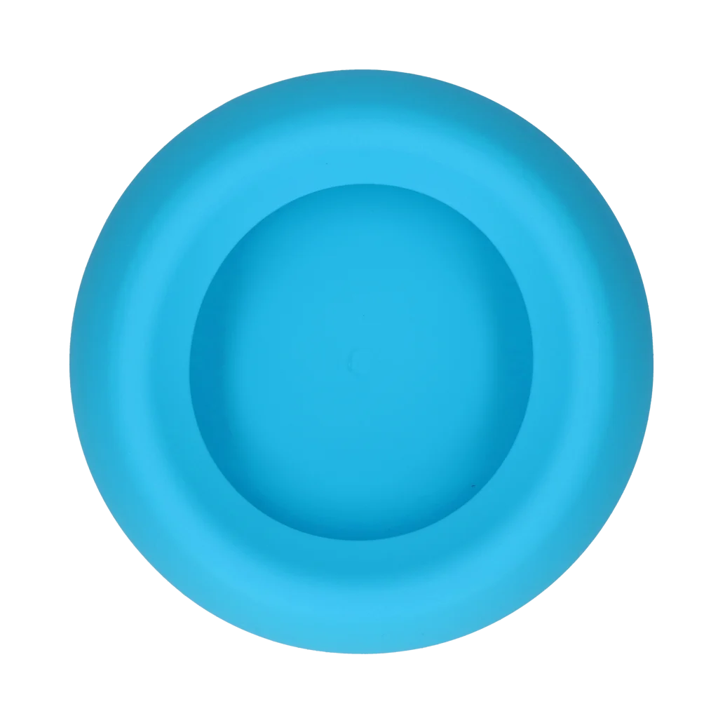 Silikon Futter- und Wassernapf für Hunde mit Überlaufschutz, 800 ml Blau – Excellent Pets No-Spill Bowl – Bild 2