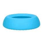 Silikon Futter- und Wassernapf für Hunde mit Überlaufschutz, 800 ml Blau – Excellent Pets No-Spill Bowl – Bild 3