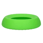 Silikon Futter und Trinknapf für Hunde mit Überlaufrand, 300 ml Grün – Excellent Pets No-Spill Bowl – Bild 3