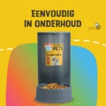 Futterspender für Hunde und Katzen mit rutschfesten Füßen, 2,3 kg – Excellent Pets Feeding Tower – Bild 4