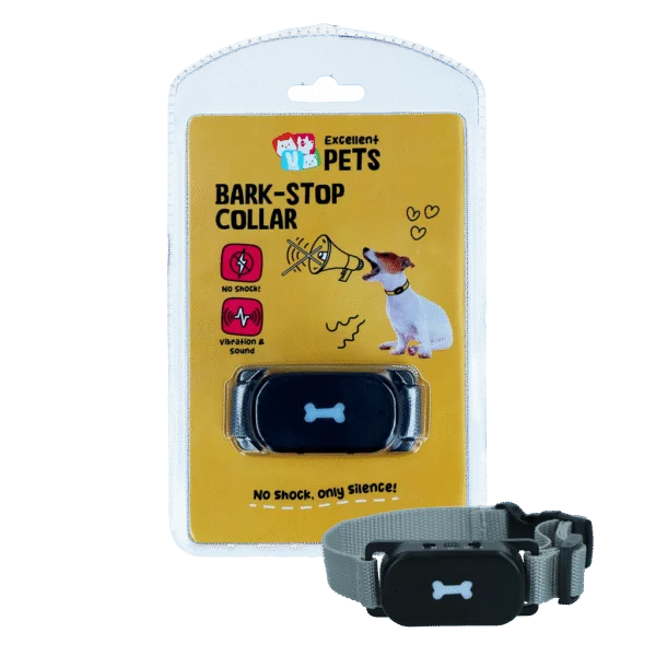 Anti Bell Halsband mit Ton und Vibration – Excellent Pets Bark-Stop Collar