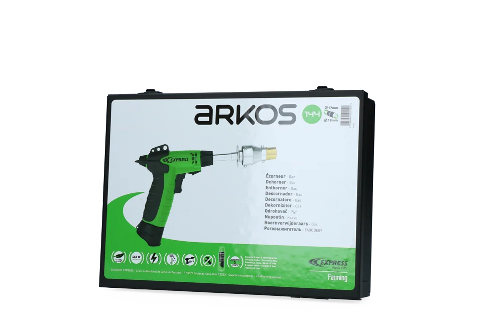 Gasenthorners für Kälber mit umkehrbarer Spitze ø 17 und 19 mm – Express Arkos – Bild 3