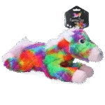 Hundekuscheltier Pferd mit Quietscher, L, 32 x 16 cm – FantaZoo Horse