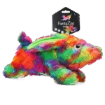Hundekuscheltier aus recyceltem Material mit Quietscher, L, 32 x 16 cm – FantaZoo Bunny