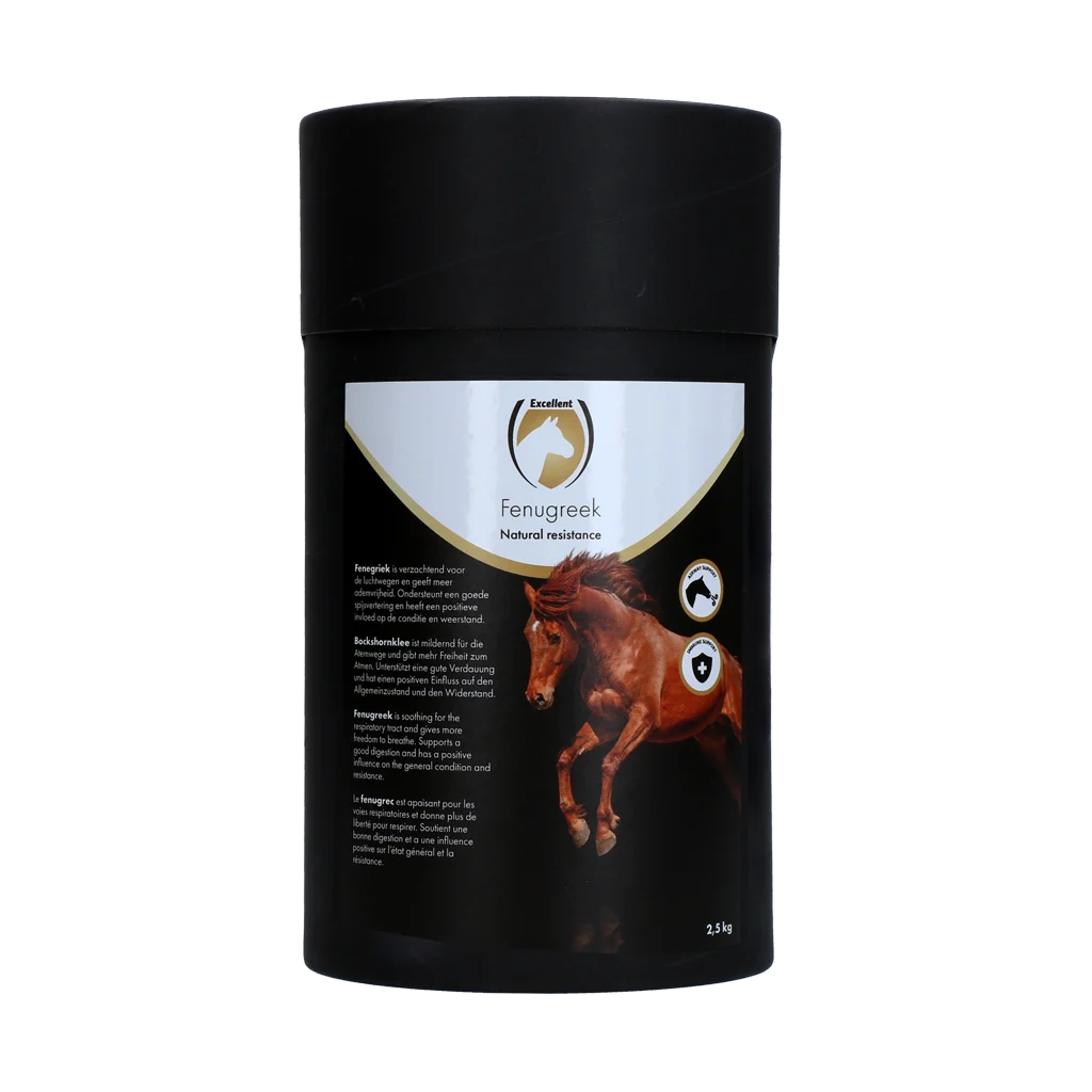 Bockshornkleepulver für Pferde, 2,5 kg – Excellent Horse Fenugreek – Bild 1