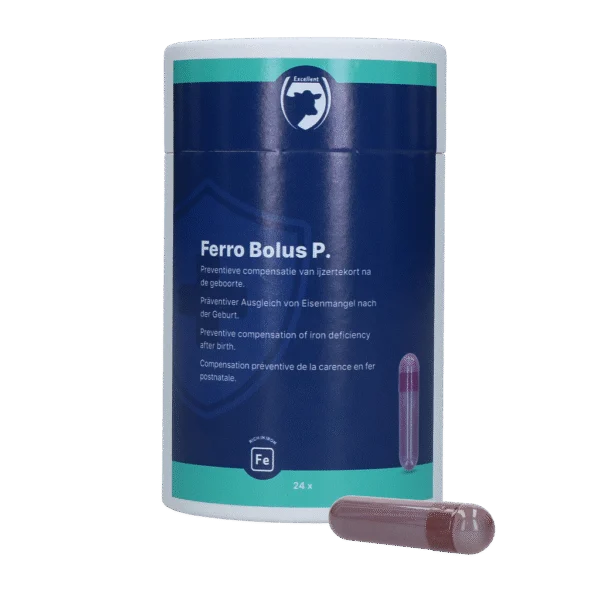 Eisenbolus für Kälber, 24 x 8,5 g – Excellent Ferro Bolus P