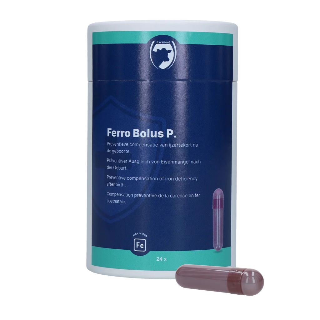 FERR00002.png Eisenbolus für Kälber, 24 x 8,5 g – Excellent Ferro Bolus P – Bild 1