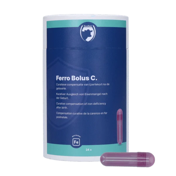Eisenbolus für Kälber, 24 x 9,5 g – Excellent Ferro Bolus C