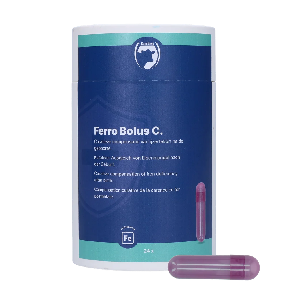 Eisenbolus für Kälber, 24 x 9,5 g – Excellent Ferro Bolus C – Bild 1