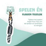 Hundeseil aus Baumwolle, 61 cm – Floss Toss Natural Dental Ropes Dental Rope Exteme 8-Tugger – Bild 2
