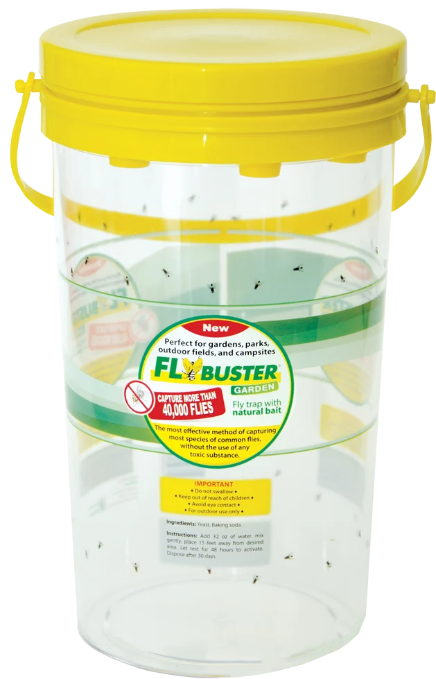 Fliegenfalle für draußen mit 40 g Lockstoff – Flybuster Garden Trap – Bild 1